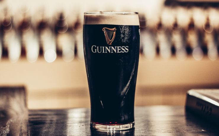 In Ierland moet je natuurlijk een Guinness proberen