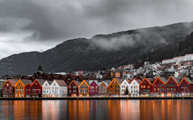 UNESCO-Werelderfgoedsite Bryggen