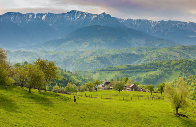 De natuur in Roemenië is prachtig