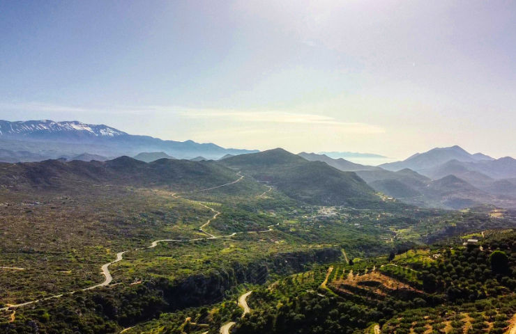 Wandelen door de natuur op Kreta