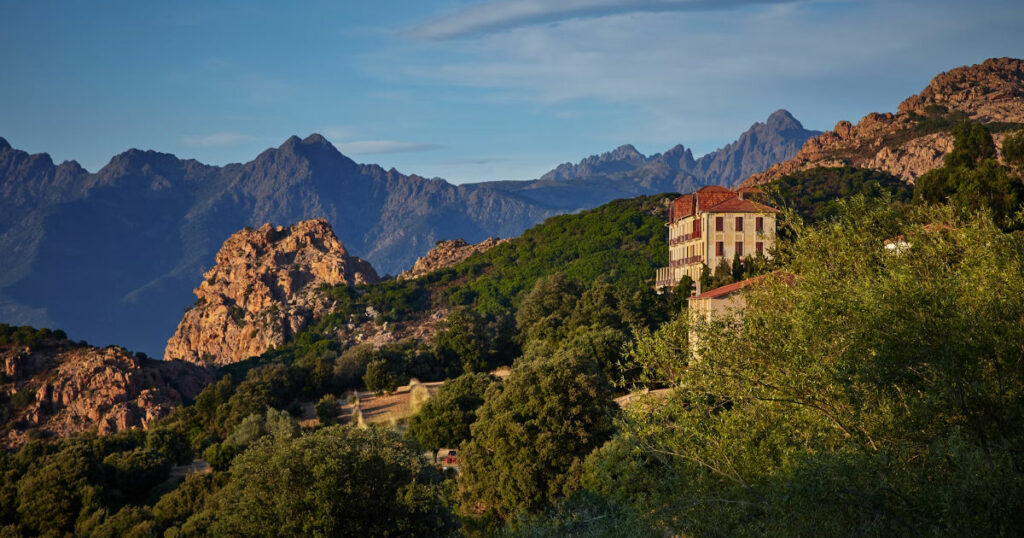 Uitzicht tijdens onze rondreis Corsica