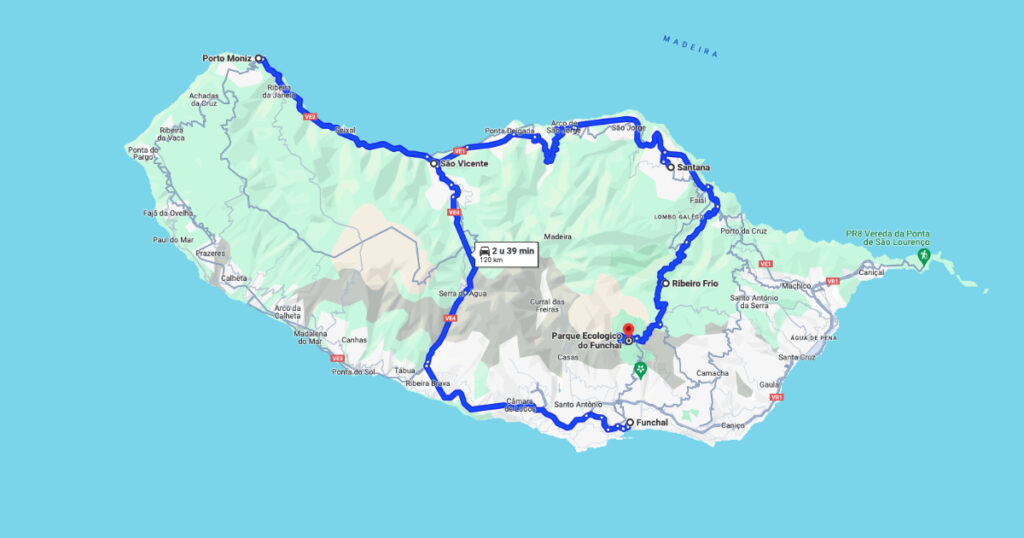 Route rondreis Madeira 10 dagen